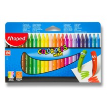 Voskovky Maped Color´Peps Wax 24 barev, trojhranné