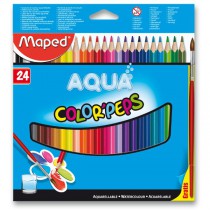Pastelky Maped Color´Peps Aqua 24 barev + štětec