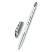 Kuličkové pero Faber-Castell K-One výběr barev, hrot 0,5 mm černá