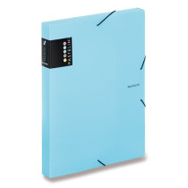 Box na dokumenty Pastelini A4, výběr barev modrá