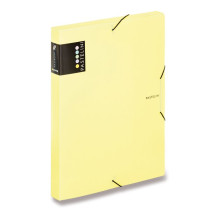 Box na dokumenty Pastelini A4, výběr barev žlutá