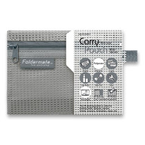 Síťovaná plastová obálka Foldermate Pop Gear Mini, výběr barev šedá