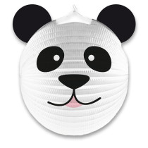 Papírový lampión Panda průměr 25 cm