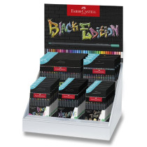 Pastelky Faber-Castell Black Edition stojánek, 44 ks