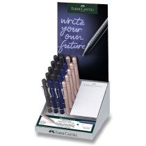 Kuličkové pero Faber-Castell Grip 2011 XB, stojánek 20 ks, mix barev