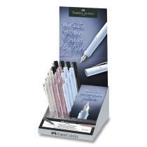 Kuličkové pero Faber-Castell Grip 2010 Harmony stojánek, 20 ks, hrot  M