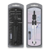 Kružítko Faber-Castell Grip Quick Set Compass Trend “Dark & Bright” mix motivů