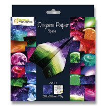 Sada papírů Clairefontaine Origami Vesmír