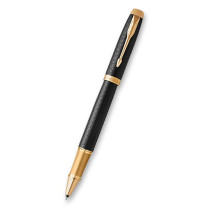 Parker IM Premium Black GT sada roller a zápisník