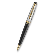 Waterman Expert Deluxe Black GT sada kuličkové pero a pouzdro