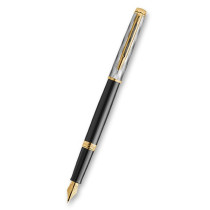 Waterman Hémisphére Deluxe Black GT sada plnicí pero a pouzdro